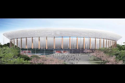 Design B - Tokyo Olympic stadium